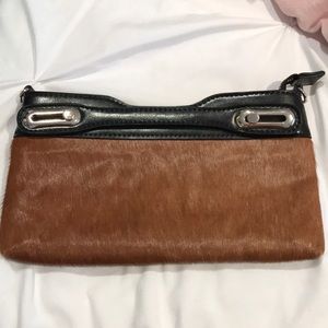SR2 Faux Fur Clutch
